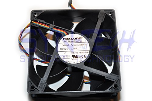 Dell OEM FOXCONN DC Brushless Fan PV123812DSPF 01 P/N NN495 120mm x 38mm