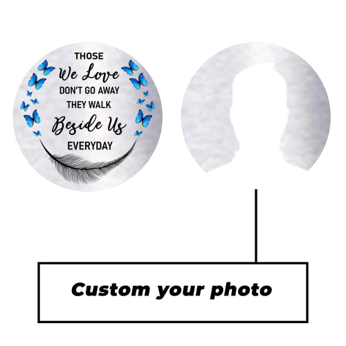 Image of ASTARIN Personalized 30 inch Bereavement Wind Chimes for Outside, Memorial Gift in Remembrance of a Loved One, Sympathy Gift for Loss of Mother Father Husband, Garden Patio Decor
