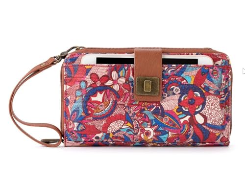 Image of Sakroots Smartphone Crossbody Purse - Women's Cellphone Bag & Wallet For Everyday - Convertible Wristlet With Zipper