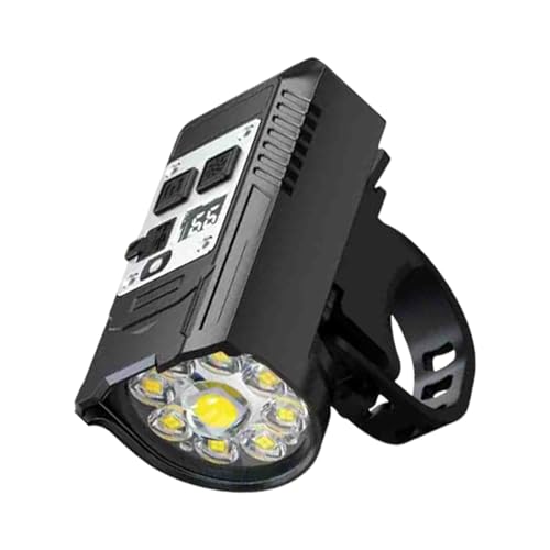 Juego de luces LED para bicicleta, faros delanteros y traseros superbrillantes, accesorio de conducción nocturna para bicicletas de carretera y montaña, diseño resistente al agua, resistente a los