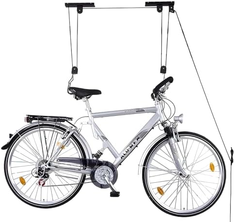 OMAC Garagenlift Dachboxlift - Flaschenzugsystem Bis 30 Kg Für Deckenmontage