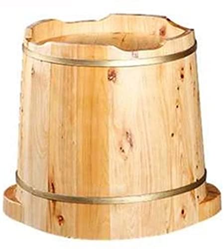 Spa de pies de madera cypress para uso en casa miniatura 5