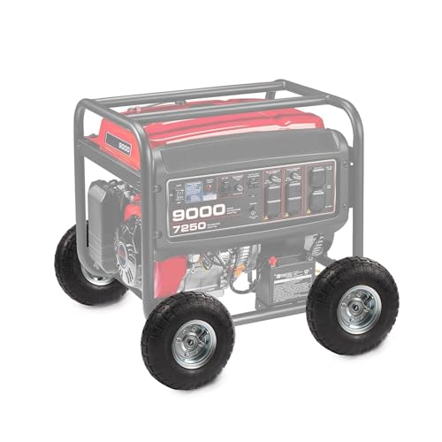 Generator Wheel Kit Compatible with Predator 9000 8750 6500 generator 4 PCS 10-inch pneumatic tires - Image 3