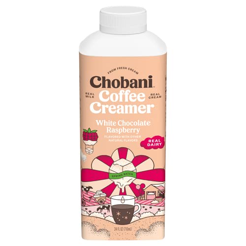 Chobani Coffee Creamer White Chocolate Raspberry Limited