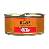 Rawz 94% Venison Recipe with Green Mussels Pate Dog Food 94% (Case of 24, 6 Ounce Cans)
