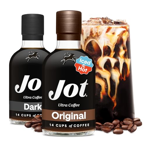 Jot Coffee Concentrate (Original/Dark) High Caffeine Cold Brew Coffee Concentrate