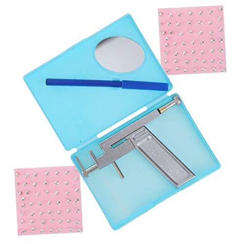 Healeved Quality Material Ear Piercing Tool Kit Painless Earring Piercer Portable Ear Piercing Accessory Perfect for Home or Shop Use