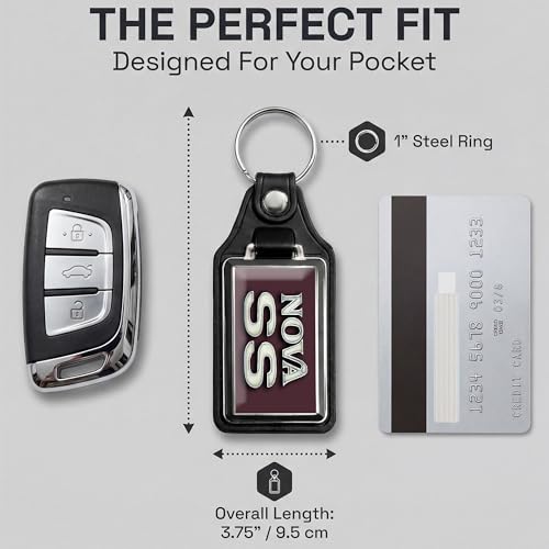 Image of Brotherhood Car Key Chain for Nova - Classic Models Keychain for Men and Women Gift Key Ring