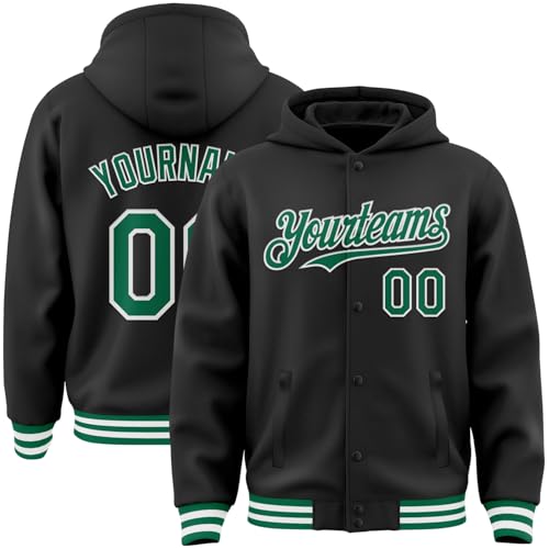 Personalized Varsity Hoodies Leather Bomber Jacket Custom Adult Teens Baseball Jacket Customized Team Jerseys