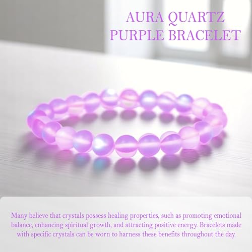 Image of Certified Crystal Bracelet | 8mm Beads | Stretchable Healing Bracelet | Bracelets for Men and Women |