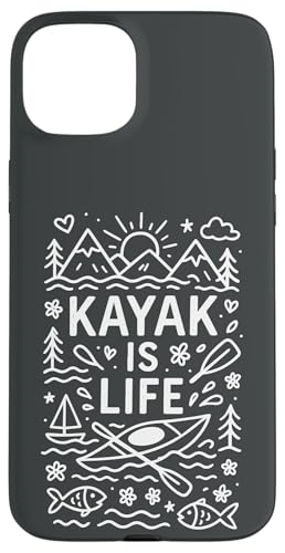 Kayak Canoes-Boat Kayaking, JbN tBbVO JbN V[JbN ނ JbN X}zP[X iPhone 15 Plus p