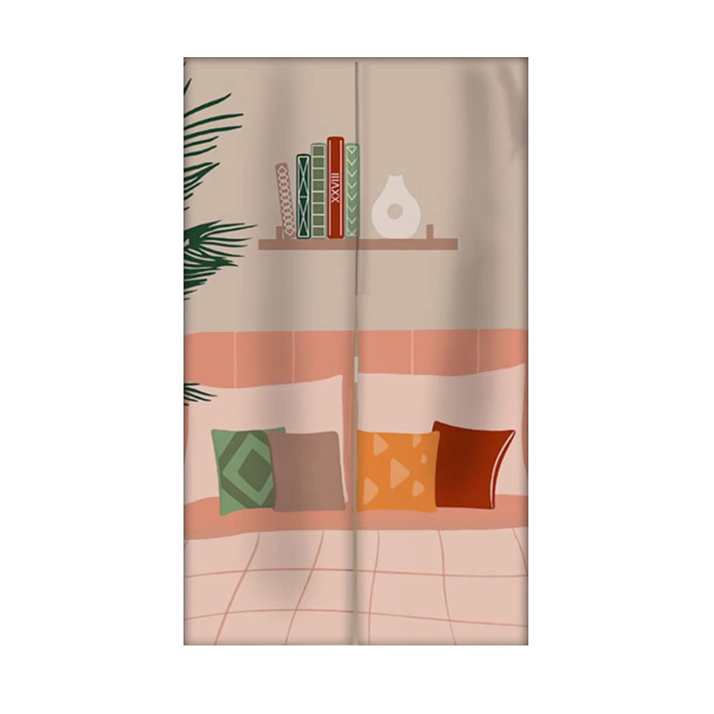 Oduo Giapponese Noren Tenda Per Vellutino,Tende Divisorie Lunga Arazzo Anteriore Tappezzeria Giapponese Della Porta Tenda Per La Decorazione Porta - 11