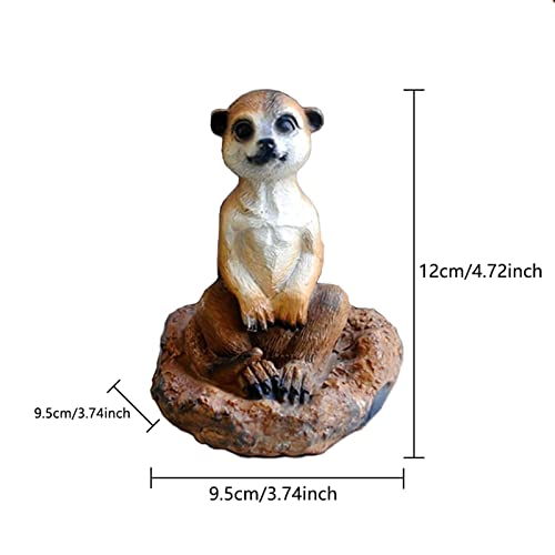 Simulation mangouste résine pour animer un jardin trop vide - 5