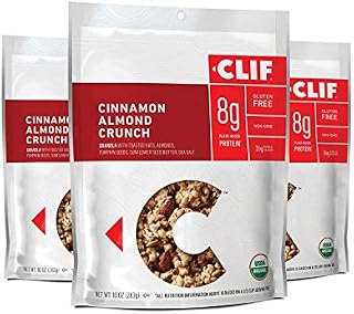 CLIF BAR Organic Gluten Free Granola - Cinnamon Almond -
