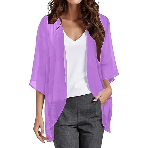 Chaqueta de Gasa con Capucha para Mujer Chaqueta Corta de Cuero Negro, rosa, S