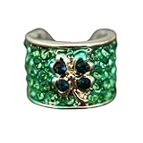 UltraScope Crystal Stethoscope Charm - Lucky Clover