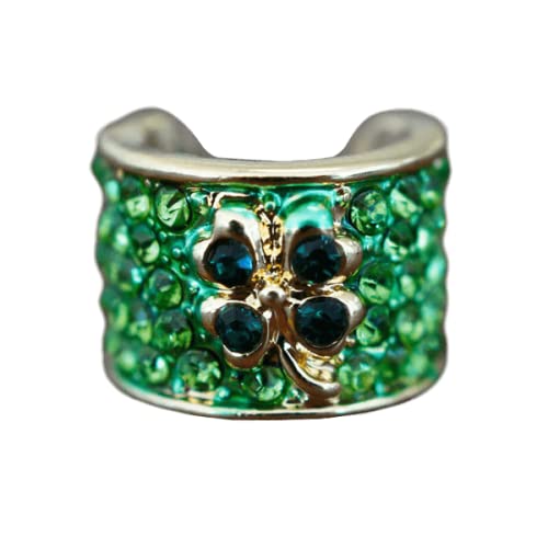 UltraScope Crystal Stethoscope Charm - Lucky Clover