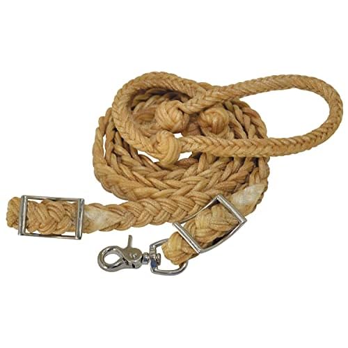 Reinsman Waxed Knotted Barrel Rein