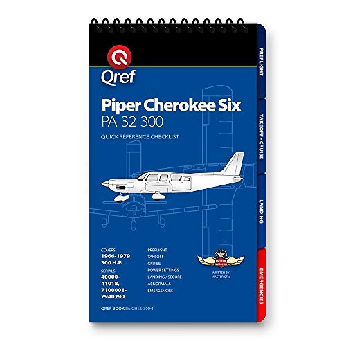 Piper Cherokee Six Qref Checklist Book