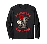 Remember and Honor Memorial Day Poppy Flower Military...