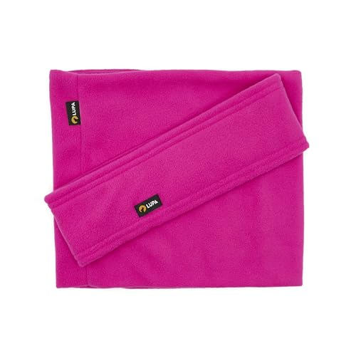 Image of Lupa Kids Handmade Double-Layer Fleece Neck Warmer - Kids Neck Warmer for Boys & Girls - Fleece Neck Gaiter for Winter
