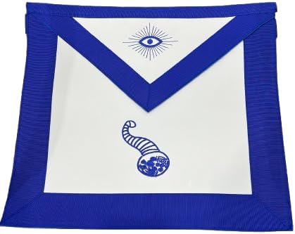 Masonic Blue Lodge Officer Apron Embroidered - All Blue Lodge Officer Aprons
