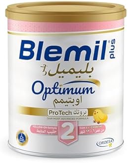 Blemil Plus 2 Optimum Protech Follow-On Formula Cow'S Milk Powder For Infant From 6 To 12 Months 400 G, White
