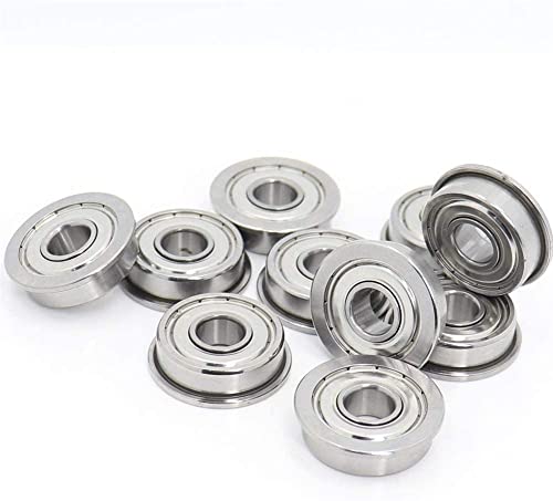 F608ZZ flanged deep groove ball bearings pour réparation mécanique