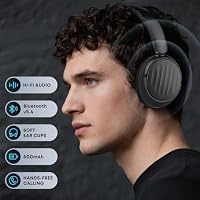 Bluetooth Headphones, Hybrid Active Noise Cancelling Over Ear Headphones — image 2