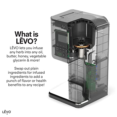 LEVO II - Herbal Oil Infusion Machine - Botanical Extractor - Herb Dryer, Decarboxylator, & Oil Infuser - Easy Edible Infusion Maker - for Tinctures, Infused Gummies, Brownies, & More - Honey Cream LEVO II - Herbal Oil Infusion Machine - Botanical Extractor - Herb Dryer, Decarboxylator, & Oil Infuser - Easy Edible Infusion Maker - for Tinctures, Infused Gummies, Brownies, & More - Honey Cream