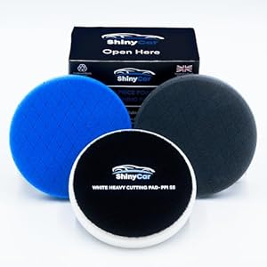 ShinyCar Schaumstoff-Polierpad-Set