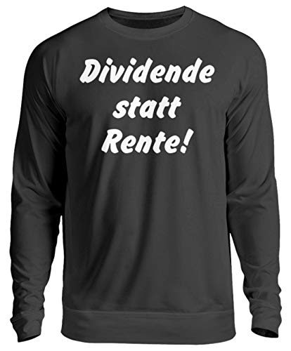 Actien Börse Investor Pull Noir XL Sweat Finance Dividende pour Homme et Femme
