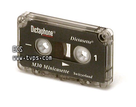 Dictaphone 877050 Diktatkassette 15minx2 Mini M30 Packung 5 Kassetten