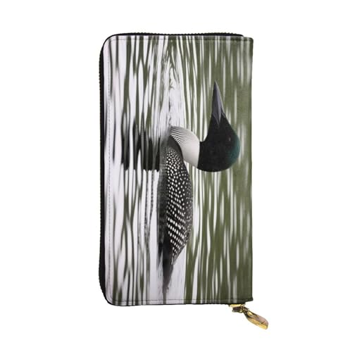 Fermeture éclair sécurisée pour ce sac à main en cuir portefeuille pour téléphone portable mixte