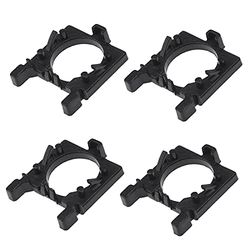 4 bombillas LED H7 para faros delanteros H7, adaptador de portalámparas, soportes de montaje compatibles con Ford Focus Cover