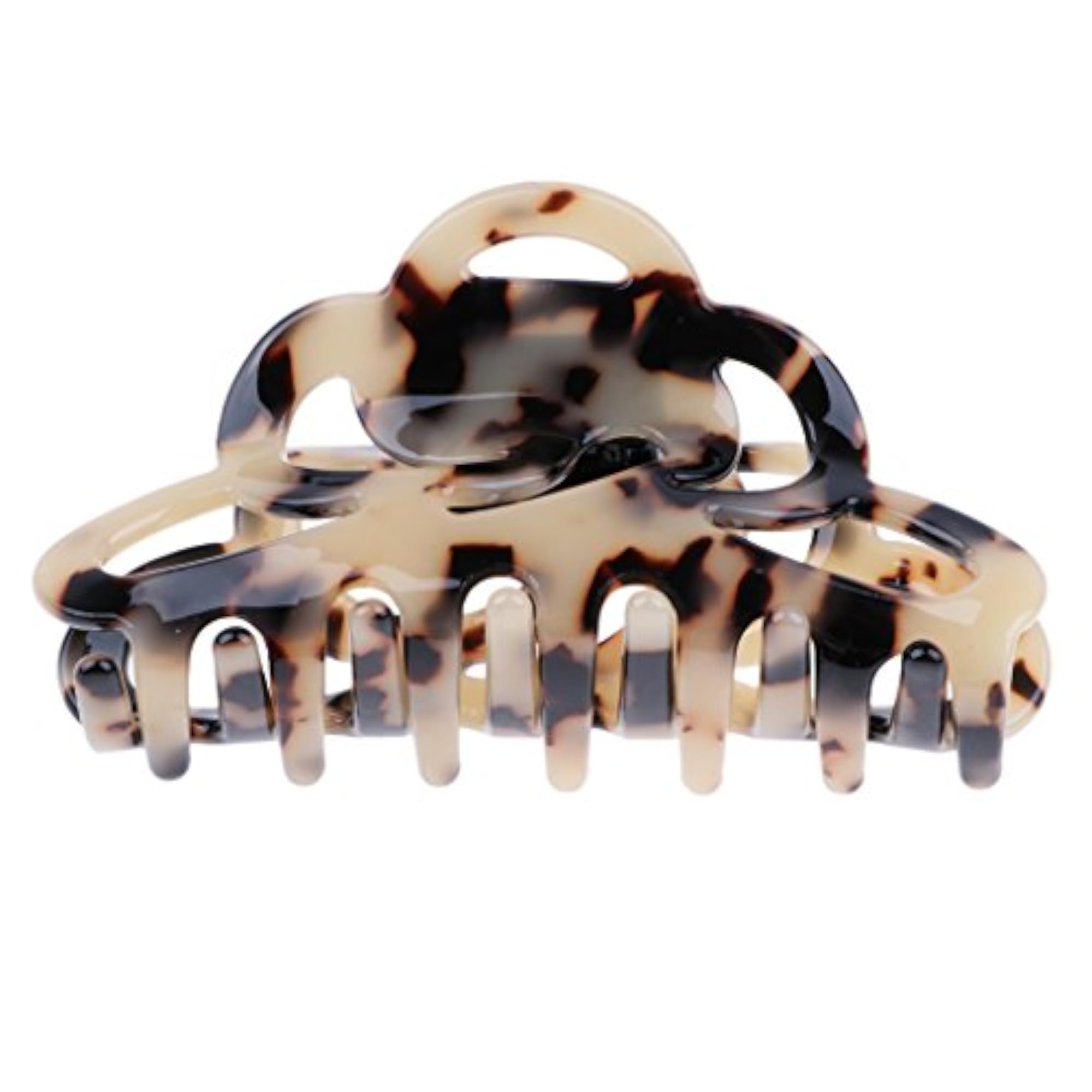 Leopard Print Hair Claw Clips for Women, Styling Tool