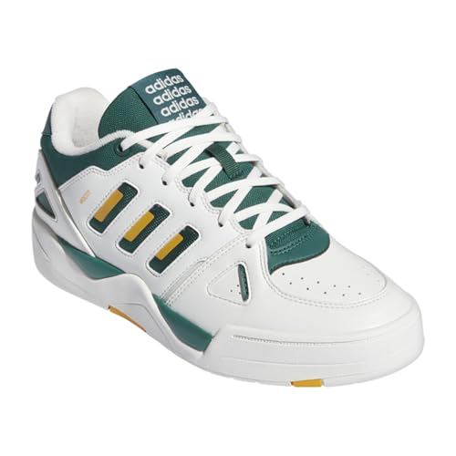 adidas Mens Midcity Low Lace Up Sneakers Shoes Casual - White2