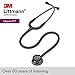 3M Littmann Classic III Monitoring Stethoscope, Smoke-Finish, Dark Olive Green Tube, 27 inch, 5812