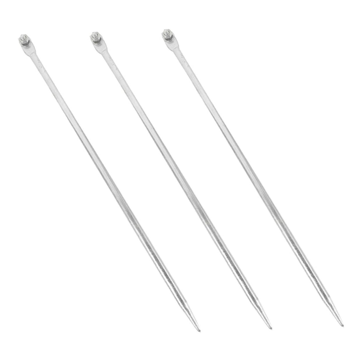 Homoyoyo 3pezzi Picchetto Per Messa Terra Zincato Barre Di Terra Elettrica Portatile Per Uffici Negozi e Case Elettrodi Di Sicurezza Per Impianti Elettrici