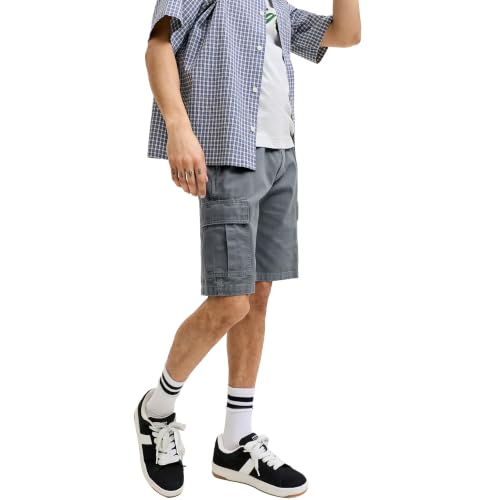 JACK & JONES Jpstcole Hudson Belted Cargo Shorts Mid – Ansicht 2