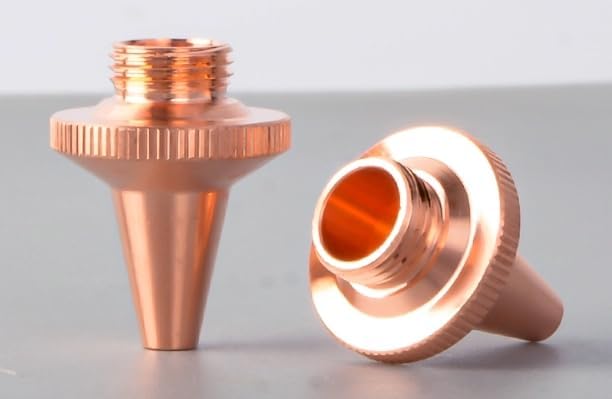 UTE Fiber Laser Cutting 3D High Speed Nozzle D15mm x M8 For Raytools 3D BT240S BM109 10pc/box (3D Single Layer, 3D M8-2.5mm)