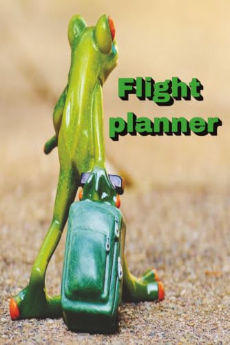Passenger flight journal: Great planner for remembering flights and flight numbers, travel sized book perfekt for handbags and backpacks image 2