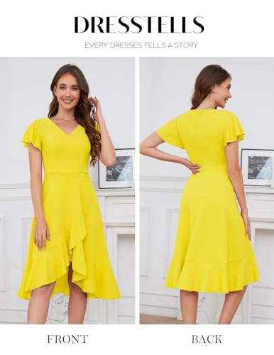 Image of DRESSTELLS Women's Cocktail Dresses 2026, Formal Fall Wedding Guest Dress