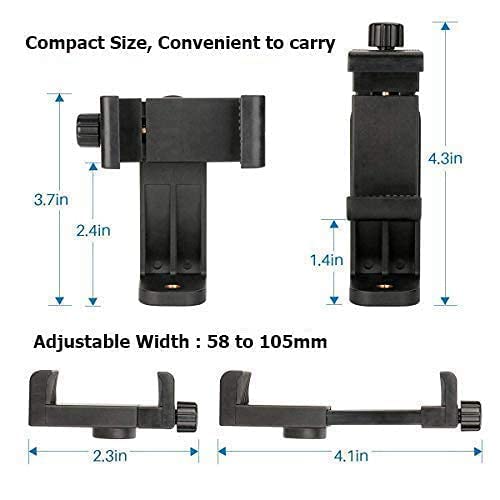 EYUVAA LABEL 5 in 1 Chest Belt Mount for Smartphone Camera Chest Strap Adjustable Accessories Kit Compatible with GoPro Hero & Action Cameras Chest Belt 1