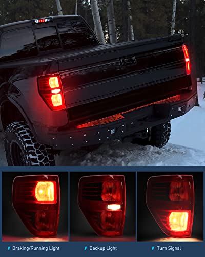 Image of Nilight Taillight Assembly for 2009-2014 Ford F150 Driver Side