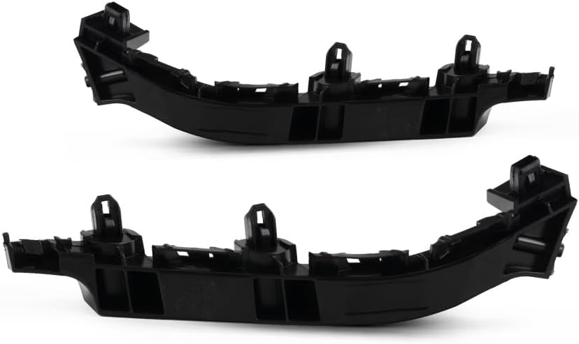 For Chrysler 200 2011 2012 2013 2014 Bumper Cover Bracket Driver and Passenger Side | Pair | Front | Plastic | Replacement For CH1042101, CH1043101 | 68081883AD, 615343548814, 68081882AD