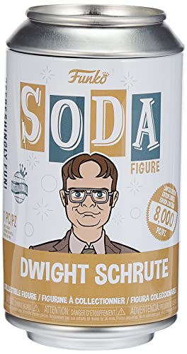 Funko Vinyl Soda: The Office- Dwight w/Chase(IE) 1 in 6 Chance of Receiving a Chase Variant (Styles...