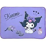 MORIPiLO 膝掛け ブランケット サンリオキャラクターズ クロミ (やわらかシープボアひざかけ) パープル 70x100cm 毛布 グッズ あったか 可愛い 夏 冬 冷房対策 まくらのモリシタ