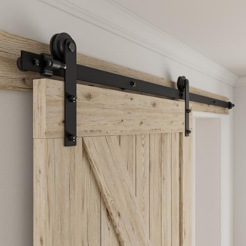 CCJH 15ft single sliding barn door hardware kit