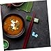 ABOOFAN 5Pcs Non Slip Training Chopstick Holders for Adults Portable Silicone Chopstick Connectors for Practice for All Ages